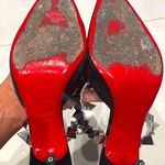 Christian Louboutin Suede Planet Choc 80 Mules Photo 4
