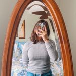 Love Tree Grey Fitted Top Photo 2