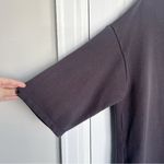 ZARA  • Oversized Shift Dress grey sweatshirt terry knit boxy cozy tent Photo 6