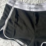 Calvin Klein S Black High Waisted Loose Shorts Photo 3