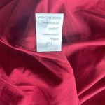 Pretty Garden Tie Front Ruffle Dress Maroon Large Photo 7