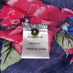 JODIFL  medium women’s long bell sleeve hi low floral dress with side pockets Photo 9