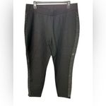 Catherine Malandrino  Black Studded Leggings Photo 2