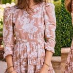 Love Shack Fancy Lienzo dress in espresso foam size 2 Photo 4