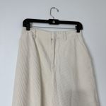 Uniqlo  Cream Corduroy Pants 4 – Straight/Loose Leg, Stylish & Comfortable Photo 2