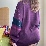 Bugle Boy  Women's Burgundy Crew Neck Sweater Photo 1
