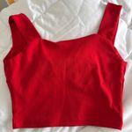 Cute going out top Red Photo 1