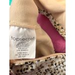 Top secret snake print tube top size large Tan Photo 6