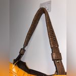 Jen & Co. Olivia Croc Golden Vegan Leather Hobo/Shoulder Bag Yellow Photo 3