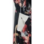 Adora Smocked Floral Jumpsuit Wide‎ Leg Sleeveless Black Photo 3