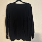 Joe Browns 22/24 Black Embroidered Floral Button Front Long Sleeve Cardigan Size 22W Photo 2