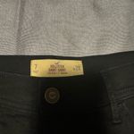 Hollister Black Jean Shorts Low Rise Short Short Casual Fit Photo 2