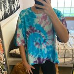 Kirkland Signature Tie Dye Cropped T-Shirt Photo 3