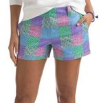 Vineyard Vines Women's Belt Loop Fly Zip Kentucky Derby Pull On Shorts Size 00 Photo 0
