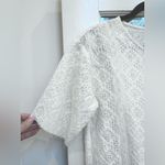 Current/Elliott CURRENT ELLIOTT THE EYELET EMBROIDERED T-SHIRT DRESS DIRTY WHITE Size 0 XS NWT Photo 5