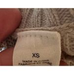 Anthropologie  Moth Side Split Tunic Pasadena Sweater dress cashmere blend oatmea Photo 5