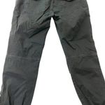 NILI LOTAN Cropped Military Pants Jogger Stretch Cotton Twill Black size 8 Photo 8