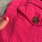 Evereve  Fuchsia Sammy gauze neck tank Top Photo 1