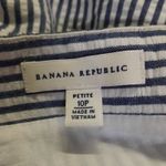 Banana Republic  Womens Skirt Sz 10P Blue Seersucker Y2K Coastal Cowgirl Preppy Photo 4