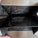 Mario Valentino  Vintage Brown PVC Logo Wallet, 4.25"x4"x1" Photo 7