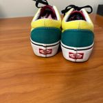 Vans Authentic Era Rally Skate Shoe Red Yellow Blue Black Rasta Skate Sneaker W8 Photo 6