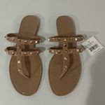 Olivia Miller  Nude Studded Sandals Women’s Size 10  Rockstud Style Photo 1