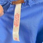 Free People Julianna Maxi Dress CHIFFON $168 XS Blue Boho Floral Sheer Lagenlook Photo 4