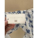 NWT Caroline Constas Lydia Blue Toile Off the‎ Shoulder Top Sz XXS $395 White Photo 4
