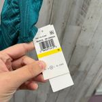 New Salt & Cove Dark Green Ribbed Knot Tie Bikini Top Juniors Size Medium Photo 1