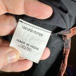 Zapelle Brown/Black Animal Print Short Sleeve Aline Midi Dress size 1X Photo 7