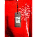 One Teaspoon Red Antig Bonnie White Palm Long Sleeve Top NWT Size Small Photo 5