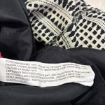 Zara Basic Dress Black White Beaded Neckline Short Sleeve A Photo 5