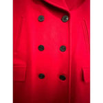 Pendleton  Red 100% Virgin Wool Pea Coat Size XL Photo 1