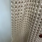 Vtg Women Knit Button Front Midi Dress Cream Crochet Boho Cottagecore Prairie S Photo 5