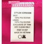 ASTR  Embellished Shift Dress Pink Open Cut-Out Strappy Back Magenta Chiffon Mini Photo 5