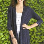 Foxcroft  Navy Cardigan Photo 5