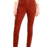 NWT High Rise Skinny Pants Brown Size 8P Photo 1
