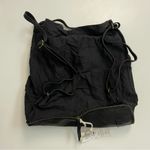 Biba Purse Backpack Convertible Packable Leather Cotton Travel Black Brown Photo 8