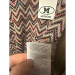 Missoni NWT  Chevron Wool Blend V Neck Sweater Size Small Photo 5