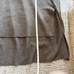 Mod Ref Black Faux Suede Midi Dress Photo 5