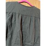 a.n.a  Green Button Front Woman’s Short Sleeve Top Size Small Photo 9