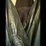 Bailey 44 Adi Bodysuit Size L Faux Leather/lace  Stretch Black Camisole MSRP$188 Photo 3