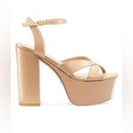 Stuart Weitzman NEW!  Miami Patent Leather Platform Sandals 9.5 Photo 1
