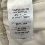 House of Harlow 1960 Sleeveless Tweed Mini Dress Cream Size L Fringe Hem Party Size L Photo 9