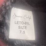 Jessica Carlyle suede fur trim sneaker booties Photo 7