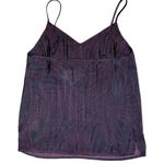 joe's jeans NWT Joe’s Siren-Sauvage Cami Tank Top Purple Zebra Animal Print Women’s Size M Photo 3