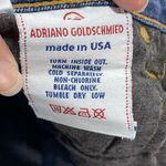 AG Adriano Goldschmied Adriano Goldschmied The Damsel Jeans Womens 28R Blue Denim Straight Made In USA Photo 8