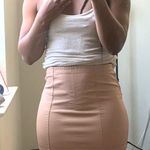 Forever 21 Pink Leather Skirt Photo 0