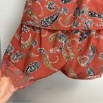 Japna  Lounge Womens Matching Set Pajama Sz XL Tank Top Shorts Satin Lace Trim Photo 11