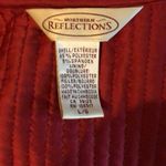 Northern Reflections Vintage 1990s Y2K Heavy Velvet Burnout Quilted Vest L Photo 7